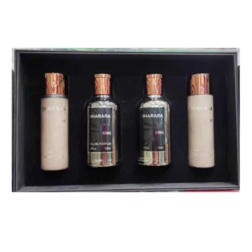Set Bharara King Edp 4pcs 100Ml Hombre 1