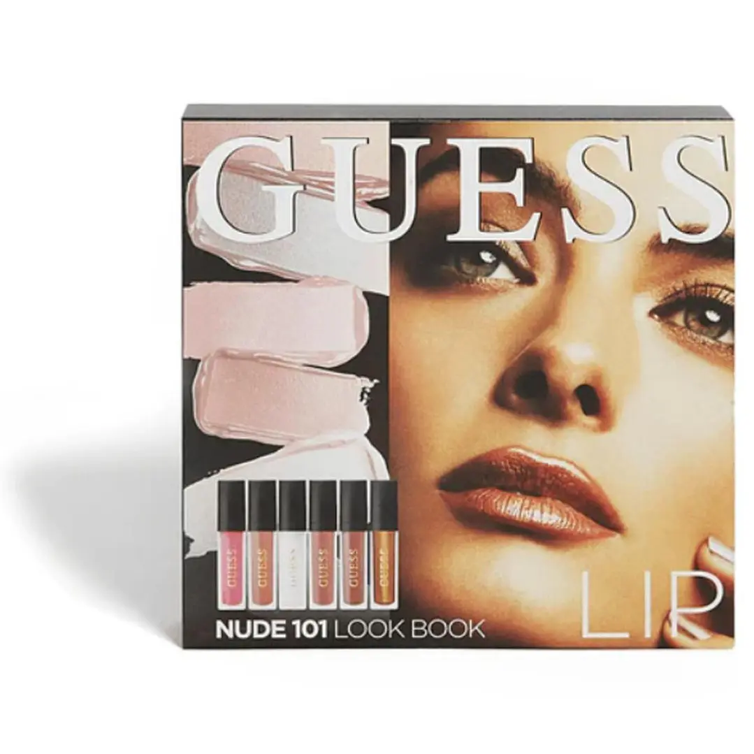 ESTUCHE GUESS NUDE 101 DE 6 LABIALES 1