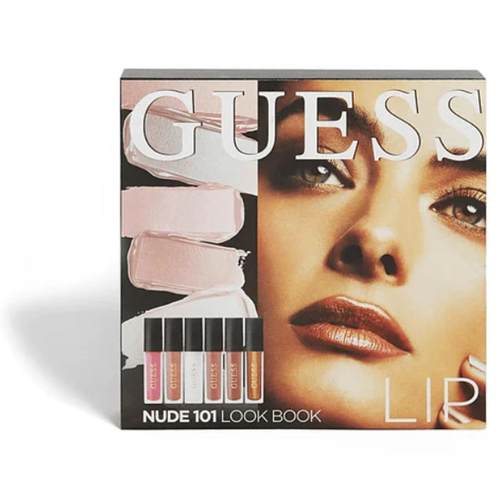 ESTUCHE GUESS NUDE 101 DE 6 LABIALES 1