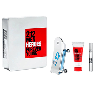 212 Heroes Man EDT 90 ml+Gel 100ml+10 ml