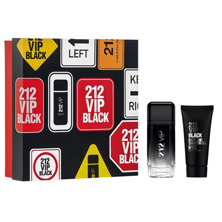 212 VIP BLACK ESTUCHE EDP 100ML+GEL DUCHA 100ML 1
