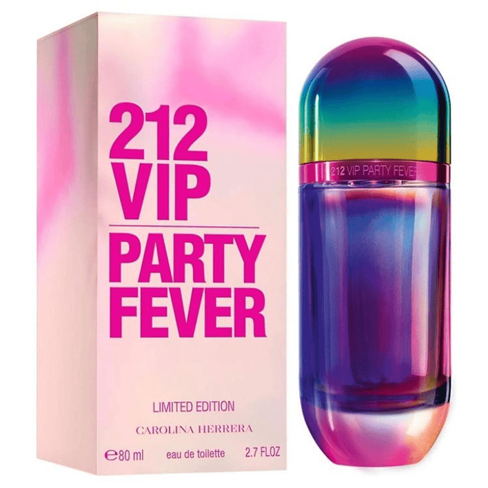 212 VIP Party Fever 80ML EDT Mujer Carolina Herrera 1