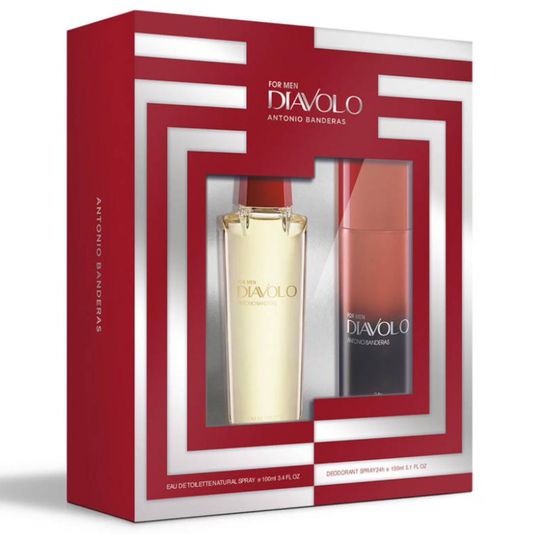 Estuche Diavolo Edt 100Ml+150 Deo 24H Hombre 1