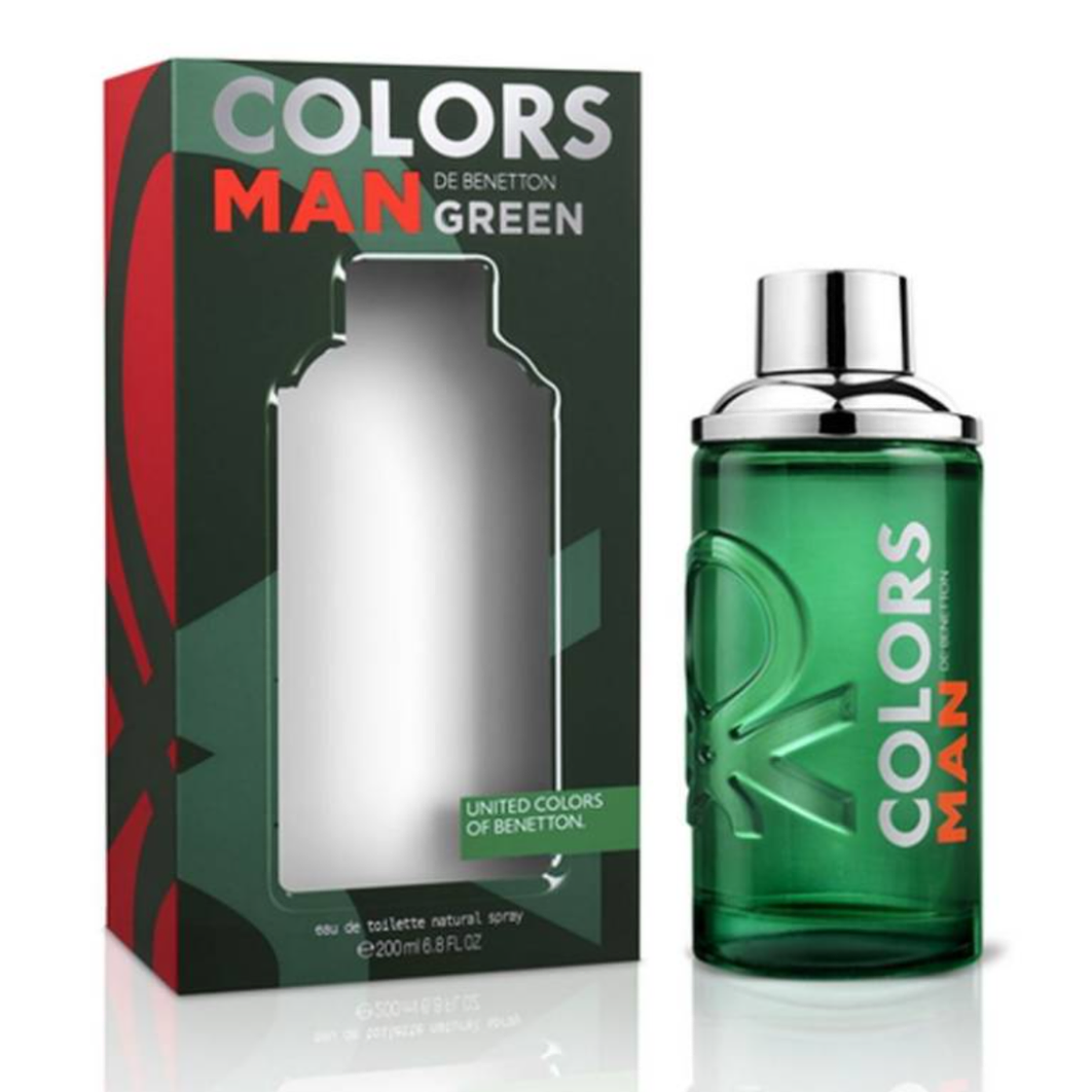 Colors Green Man Benetton Edt 200Ml Hombre 1