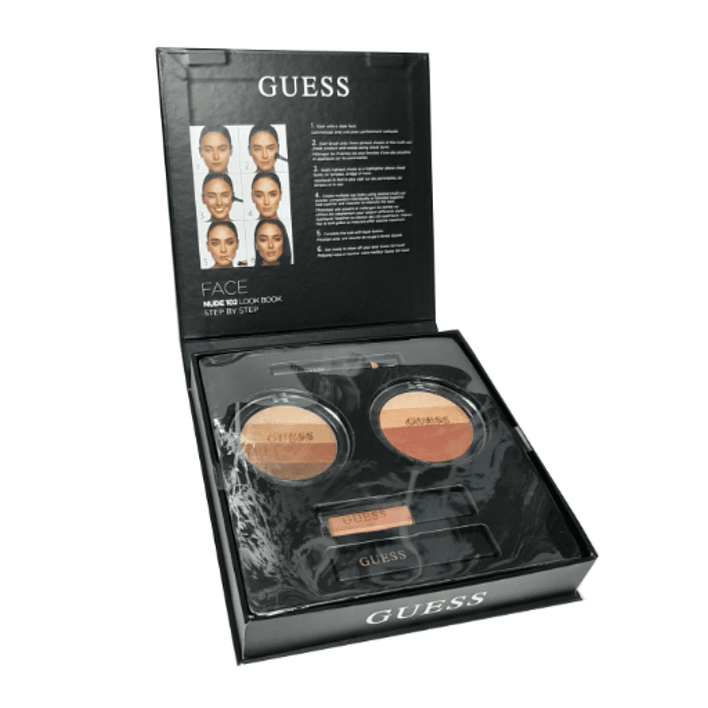 Guess Nude 102 Face (Eyeshadow+Mascara+Lipstick+Eye Linner) 1