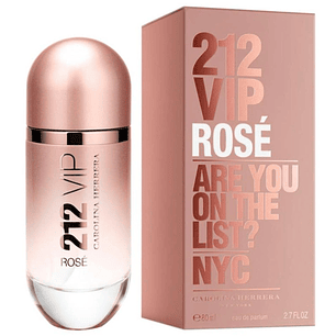 212 VIP Rosé de Carolina Herrera Eau de Parum 80 Ml