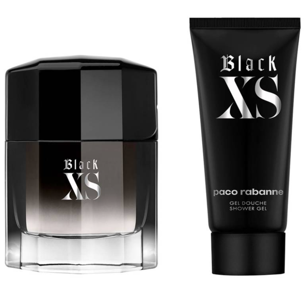 Xs Black Estuche (Metal)Edt 100Ml+100Ml Gel Hombre 1