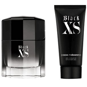 Xs Black Estuche (Metal)Edt 100Ml+100Ml Gel Hombre