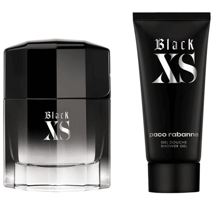Xs Black Estuche (Metal)Edt 100Ml+100Ml Gel Hombre 1