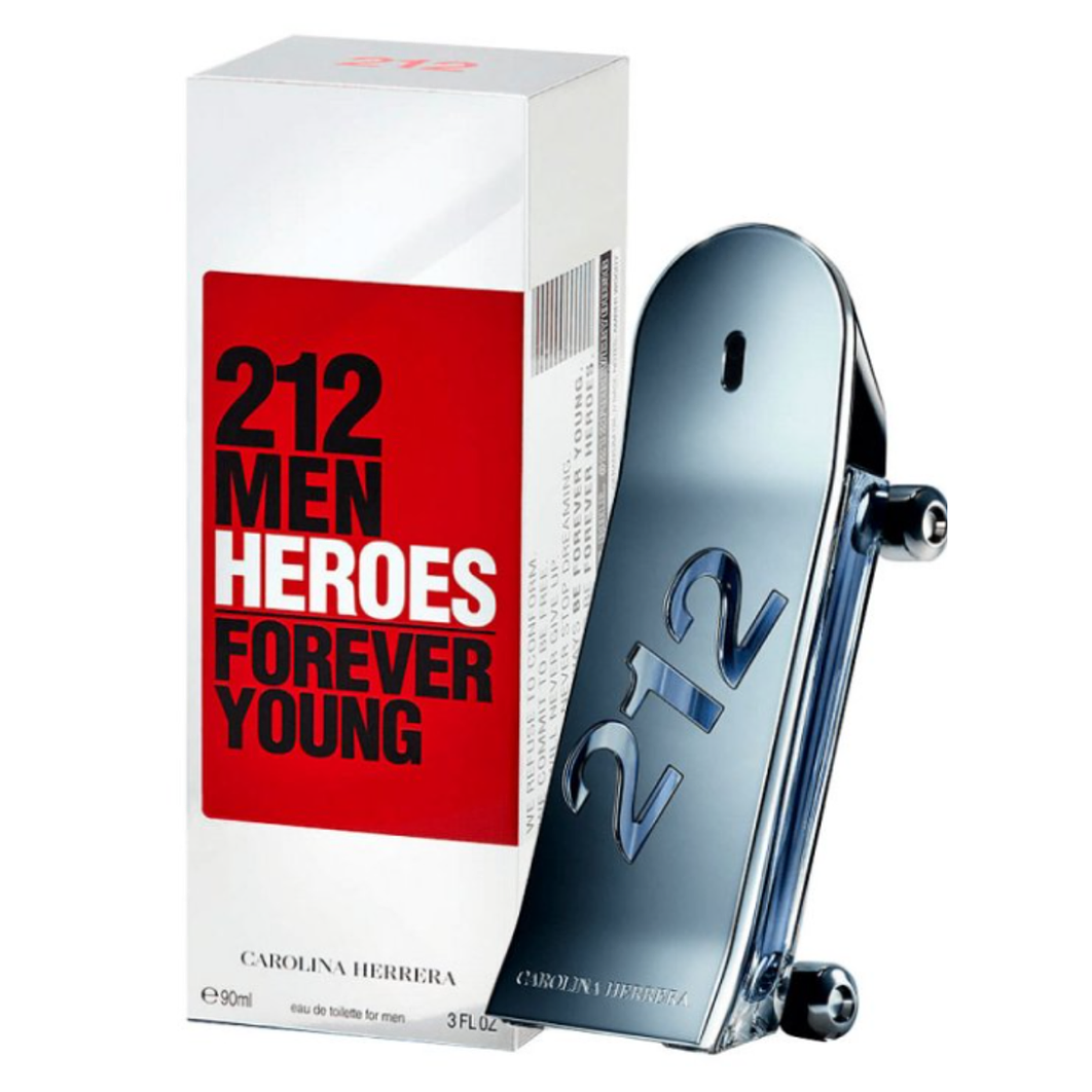 Carolina Herrera 212 Heroes Edt 90ml (Nuevo) 3
