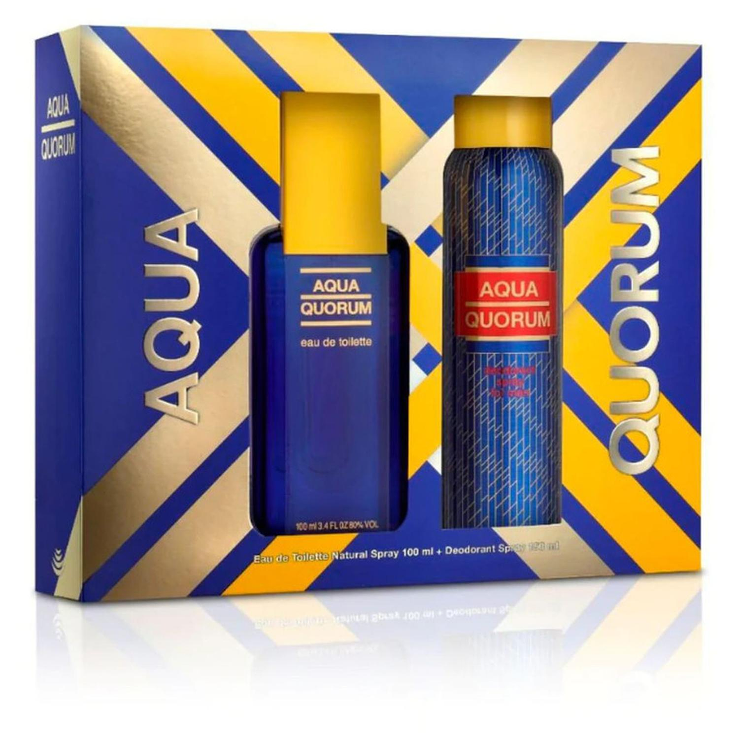 Aqua Quorum 100 ML mas Desodorante 150ml 1