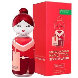 Benetton Sisterland Red Rose Edt 80 Ml