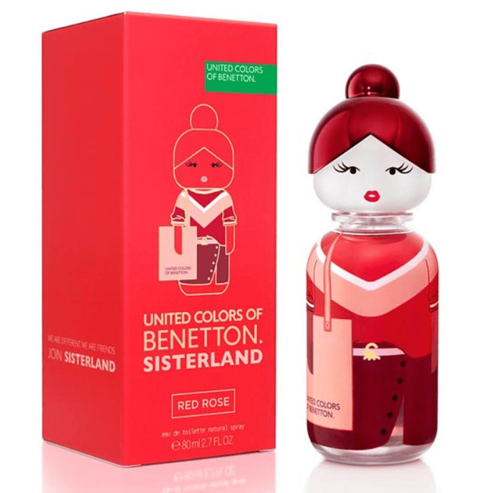 Benetton Sisterland Red Rose Edt 80 Ml 3