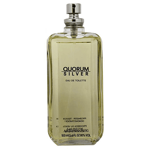 Quorum Silver Tester Edt 100 Ml HOMBRE