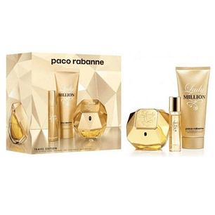 Lady Million para mujer 80 ML mas 10ml y crema