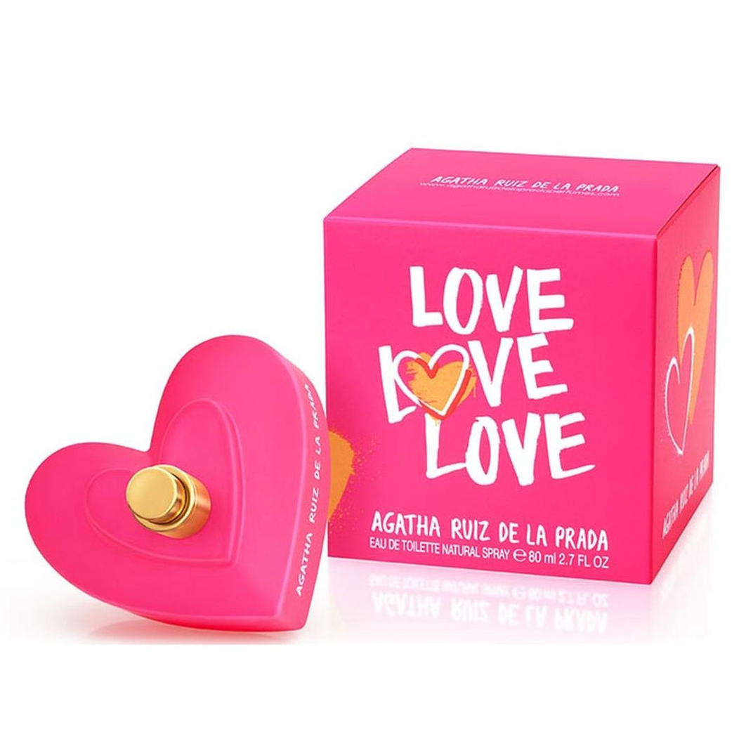LOVE LOVE LOVE AGATHA RUIZ EDT 80ML MUJER 1