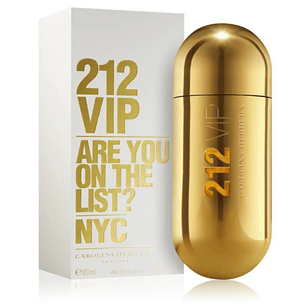 212 Vip Mujer EDP 80ml Carolina Herrera