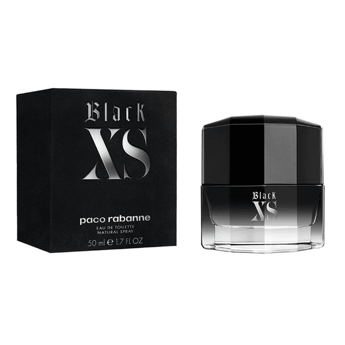 Xs Black Edt 50Ml Hombre 3