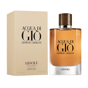ACQUA DI GIO ABSOLU PARA HOMBRE 125ML EDP