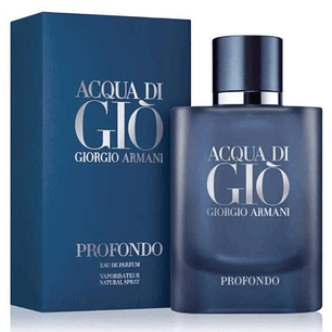 Acqua Di Gio Profondo Edp 75ml Hombre Azul Nuevo