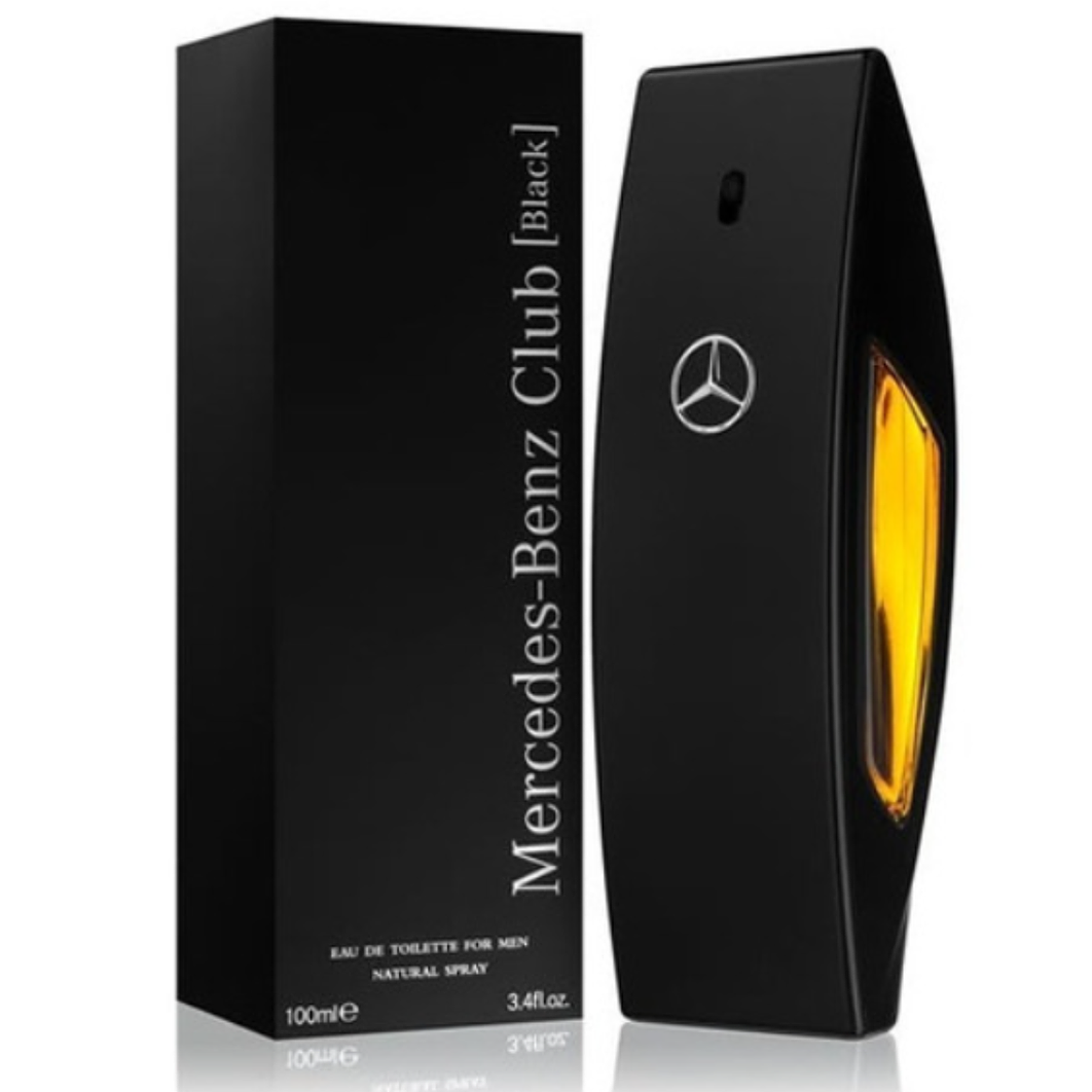 Mercedes Club Black Edt Para Hombre 100ml 3