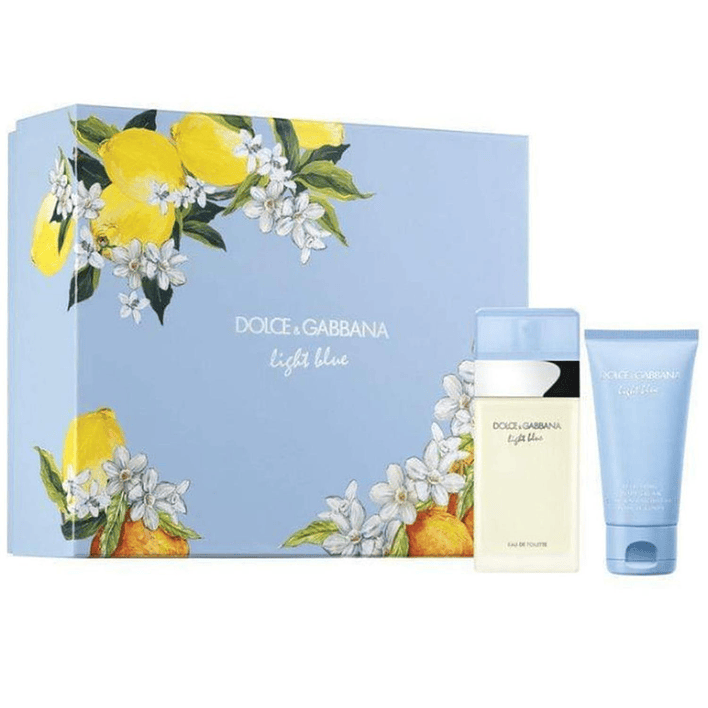 Estuche Light Blue Edt 50Ml+50 Crema Mujer 1