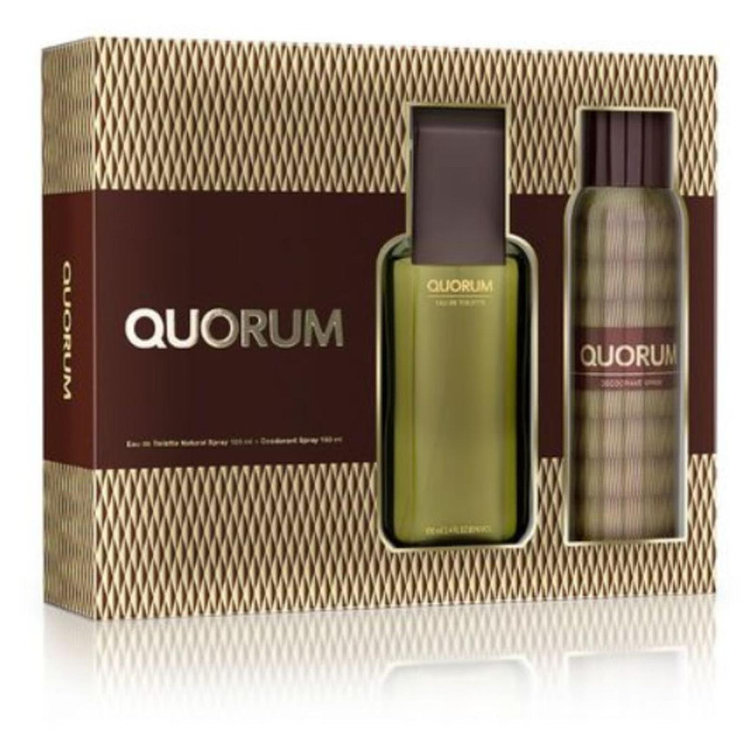 ESTUCHE QUORUM 100ML CON DESORANTE 150ML 1