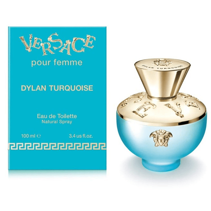 VERSACE DYLAN TURQUOISE 100ML EDT PARA MUJER 3