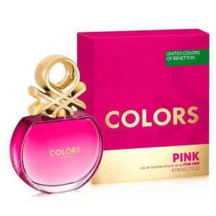 Colors Pink de Benetton Eau de Toilette 80ml Mujer