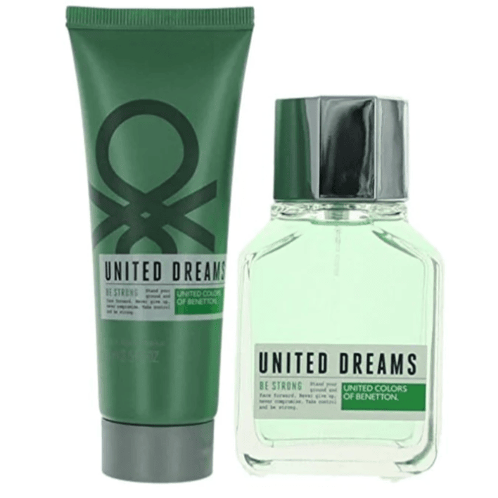United Dreams Be Strong Edt Estuche 100Ml+100Ml A/S Hombre 1