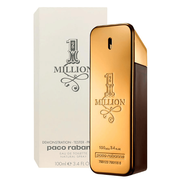ONE MILLION 100ML EDT VARON Tester 2