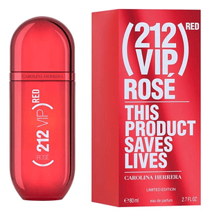 212 VIP ROSE LIMITED RED EDP 80ML MUJER