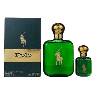 Polo Verde Estuche Edt 118Ml+15Ml Mini Hombre
