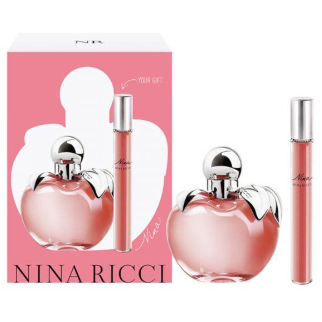 Estuche Nina Ricci EDT 80ML + Roll On 10ML 1