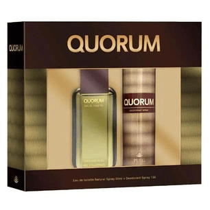Estuche Quorum Puig Edt 50Ml+ 150Ml Deo Hombre