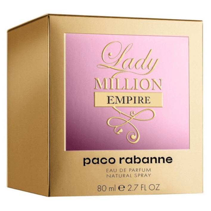 Lady Million Empire Paco Rabanne para Mujeres 80ML 3
