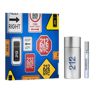 212 MEN NYC ESTUCHE 100ML + 10ML