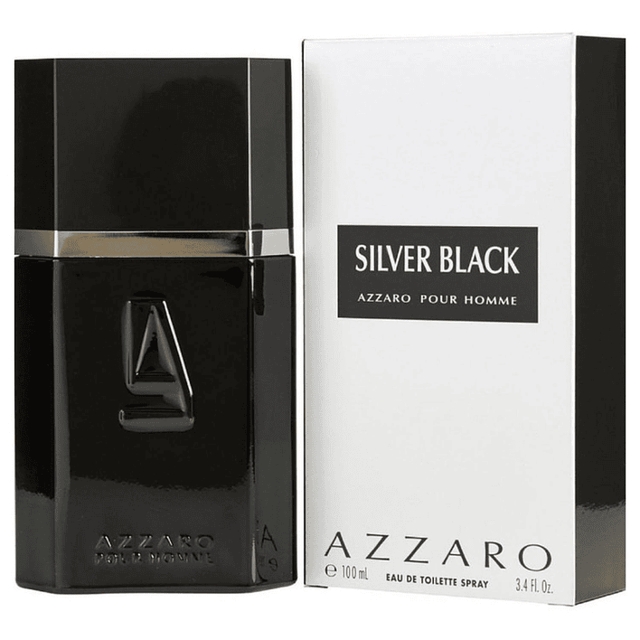 AZZARO SILVER BLACK EDT 100ML 3