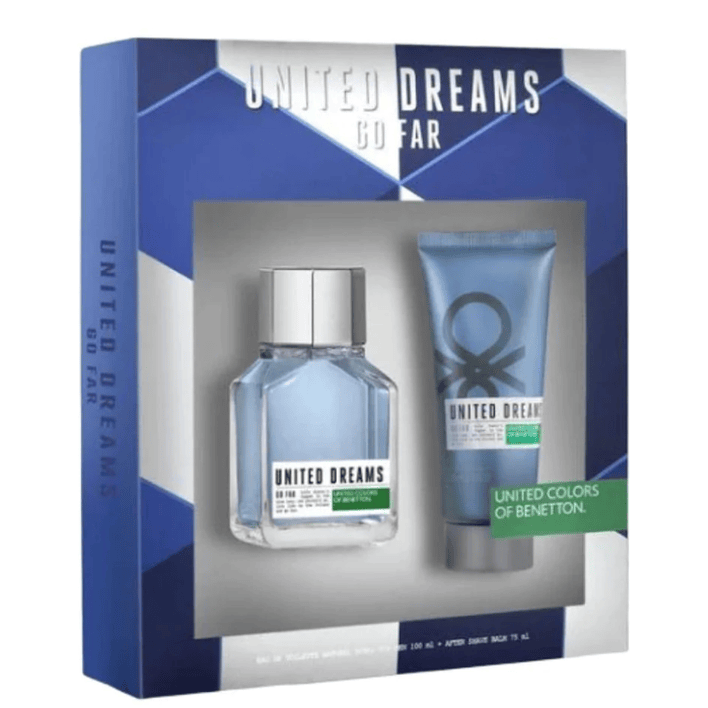 United Dreams Go Far EDT 100 ML After Shave 75ml Hombre 2
