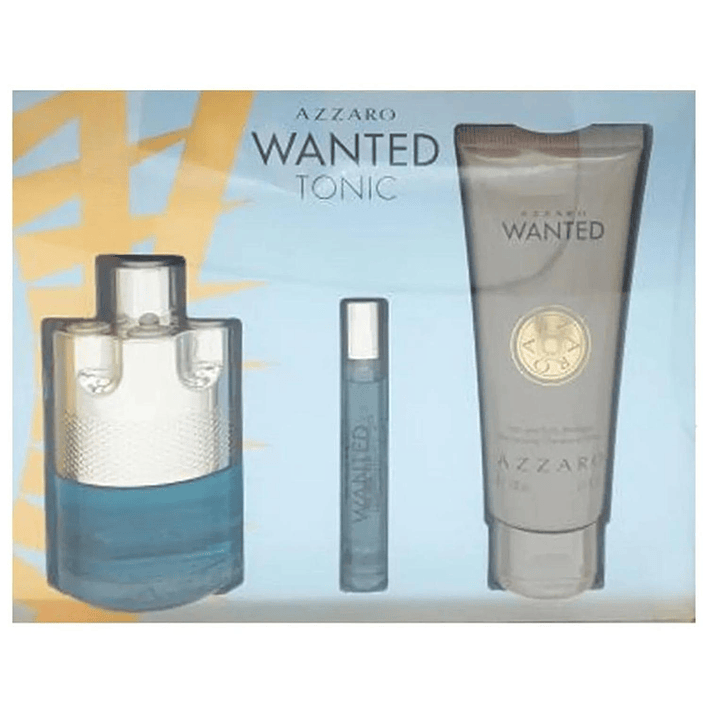 Azzaro Wanted Tonic Edt 100Ml Hombre Estuche 3pcs 2