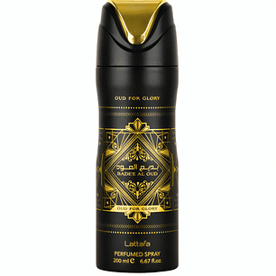 Desodorante Lattafa Bade'e Al Oud For Glory Perfumed Spray 200ml