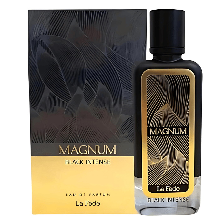 Magnum Black Intense La Fede Edp 100ML Unisex LA FEDE 1