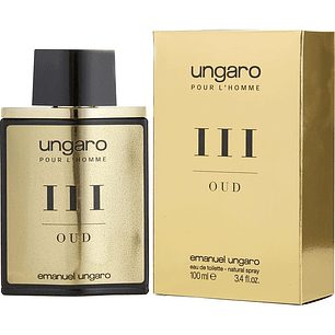 Ungaro Pour L'Homme III Oud 100ML EDT Hombre Emanuel Ungaro