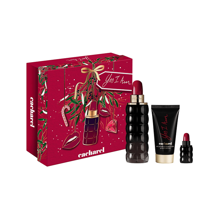 ESTUCHE CACHAREL YES I Am Xmas EDP 75ML+5ML MINI+50ML BL 1