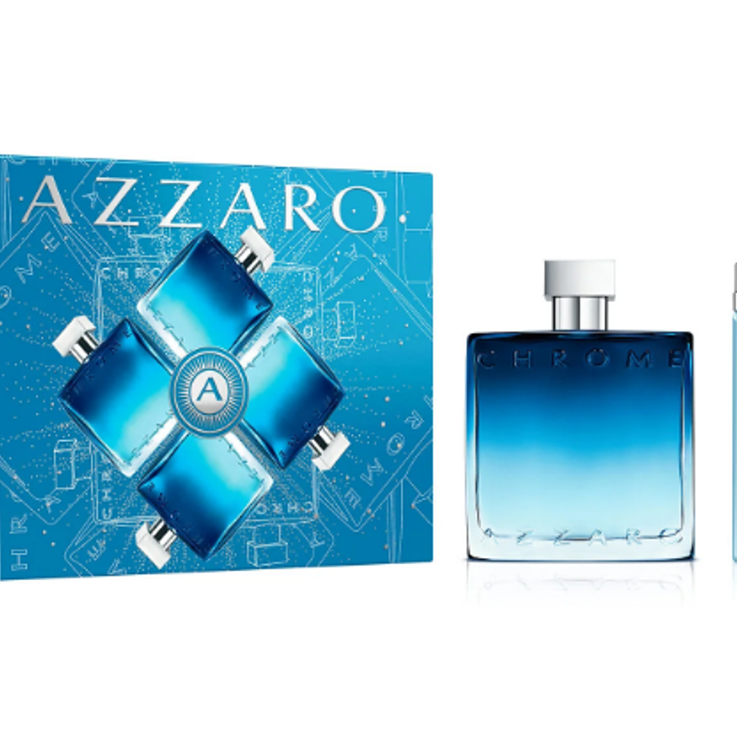 Estuche Azzaro Chrome Edp 100ML+10ML+10ML Hombre 1