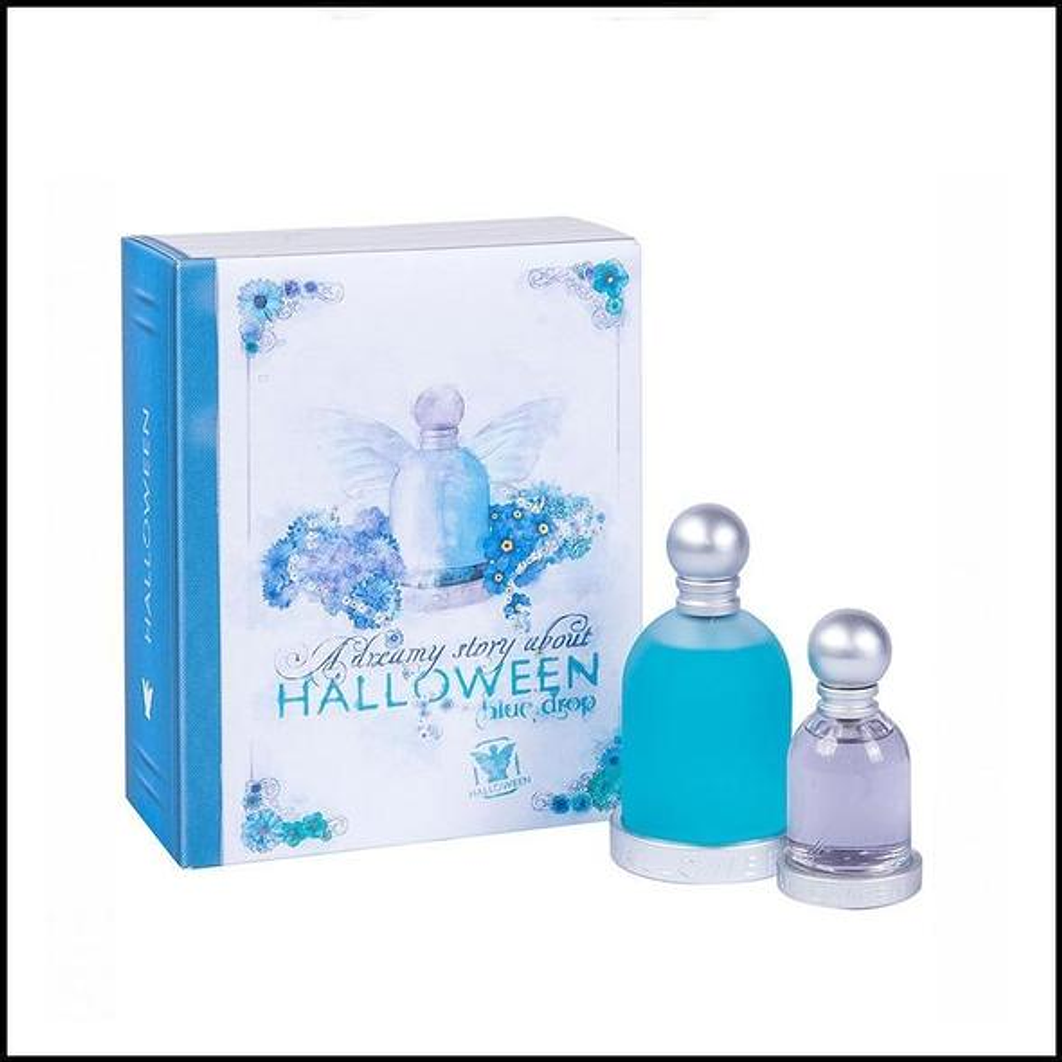 Estuche Halloween Blue Drop Edt 100Ml+30Ml Classico Mujer 1