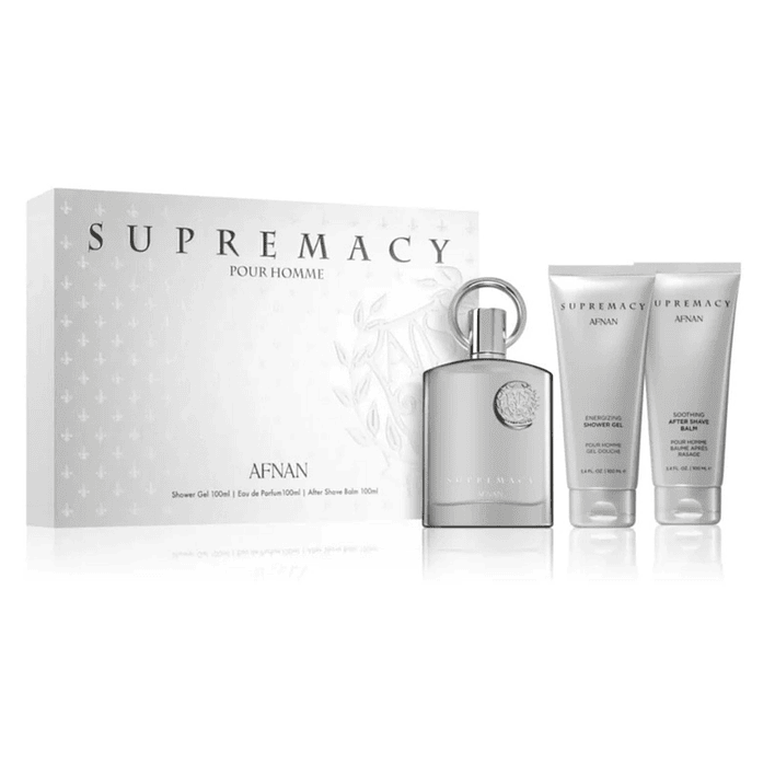 Estuche Supermancy  Afnan 100ML+100ML S/G+100ML A/S Hombre 1