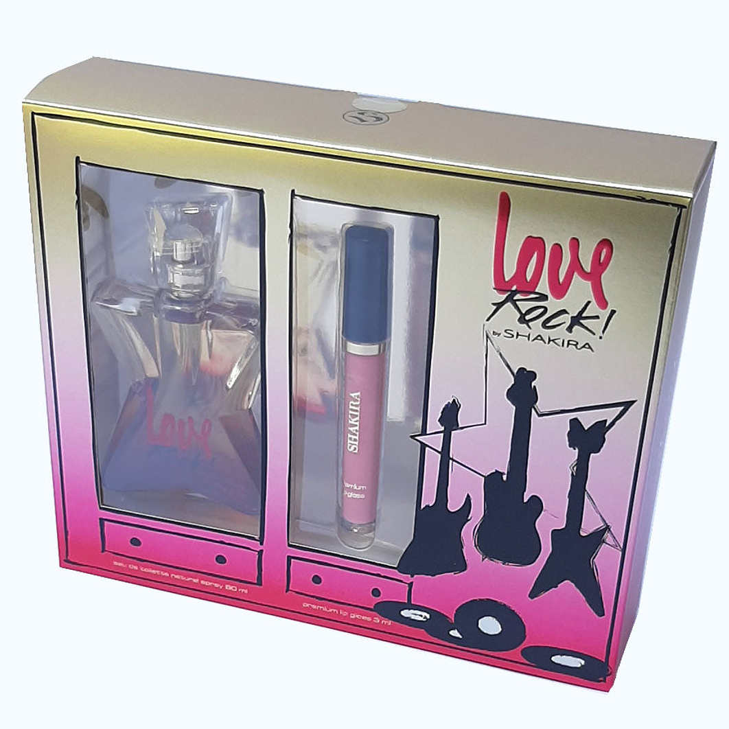 ESTUCHE LOVE ROCK EDT 80ML + LIP GLOSS 3ML 1