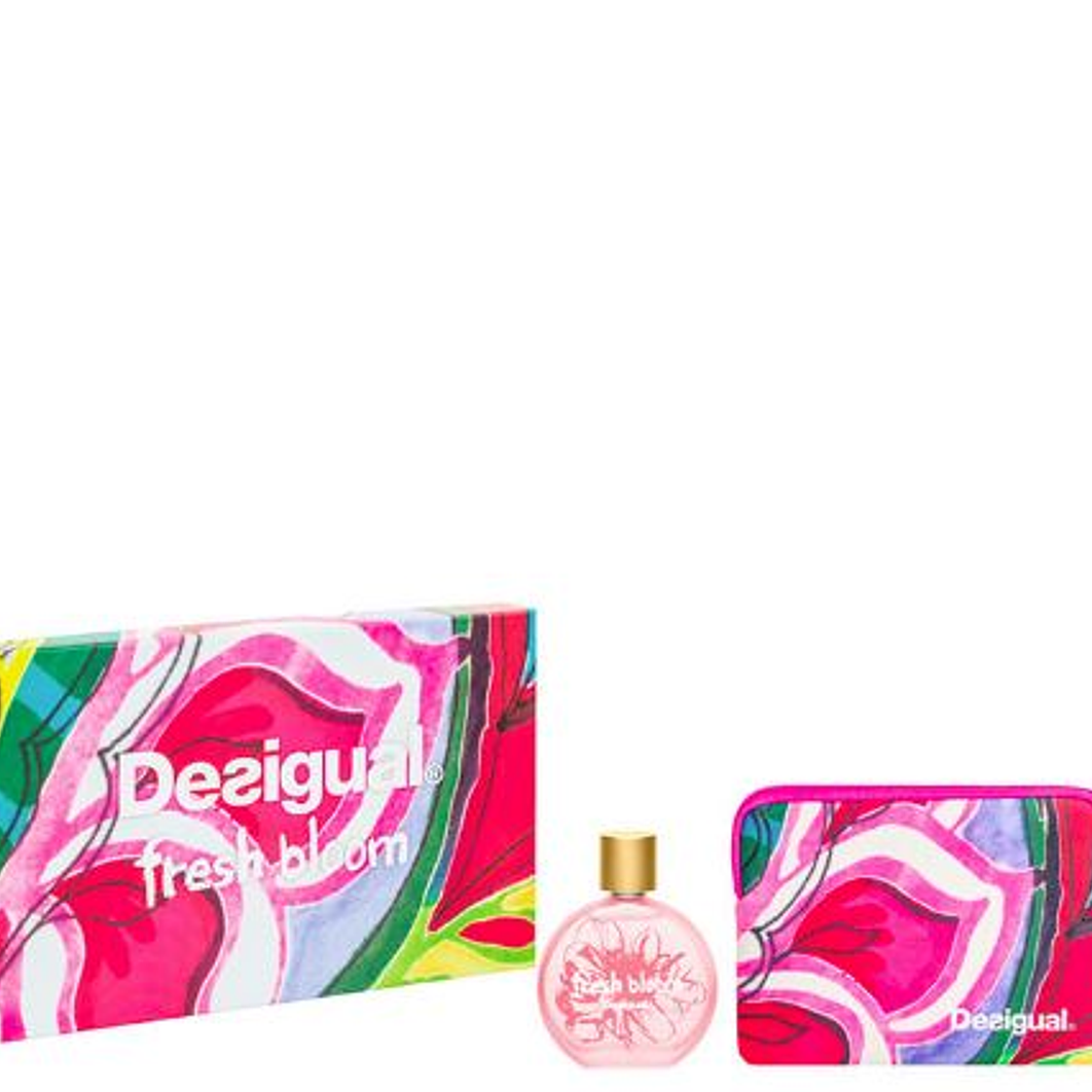 Fresh Bloom Desigual Estuche Edt 100ml Mujer 1