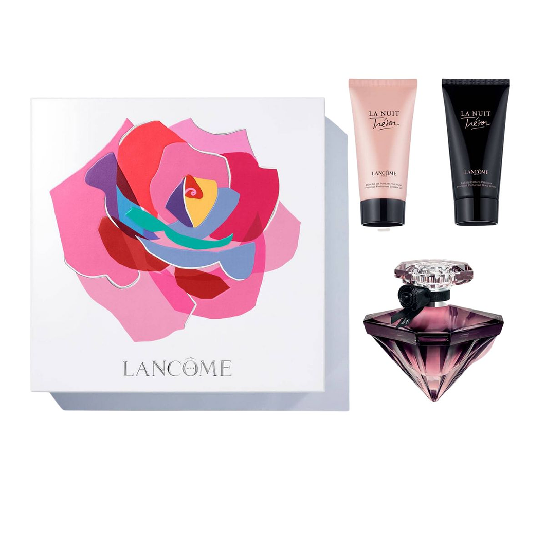 Estuche La Nuit Tresor Lancome Edp 50ML+50ML B/L + 50ML S/G Mujer 1